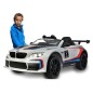 Voiture Electrique BMW M6 GT3 Blanc Voiture Electrique BMW M6 GT3 Blanc