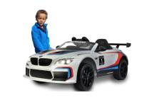 Voiture Electrique BMW M6 GT3 Blanc