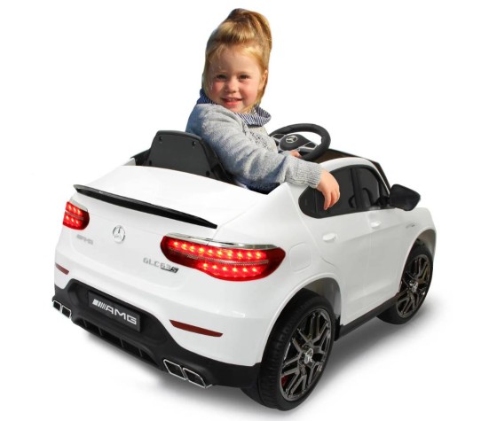 Voiture Electrique Mercedes Benz AMG GLC 63S Blanc