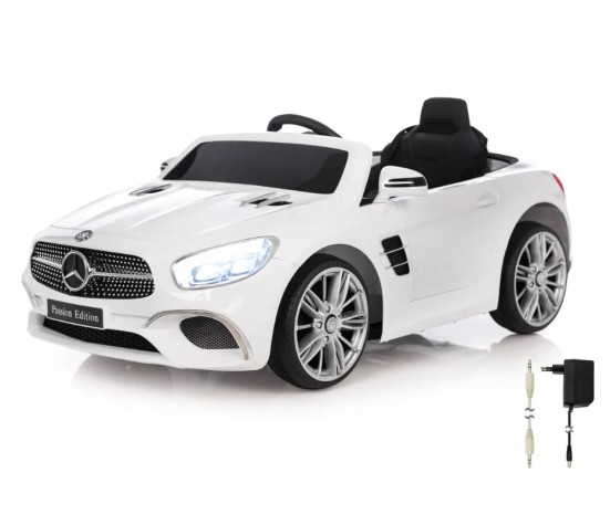 Voiture Electrique Mercedes-Benz SL 400 Blanc 12V
