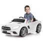 Voiture Electrique Mercedes-Benz SL 400 Blanc 12V Voiture Electrique Mercedes-Benz SL 400 Blanc 12V