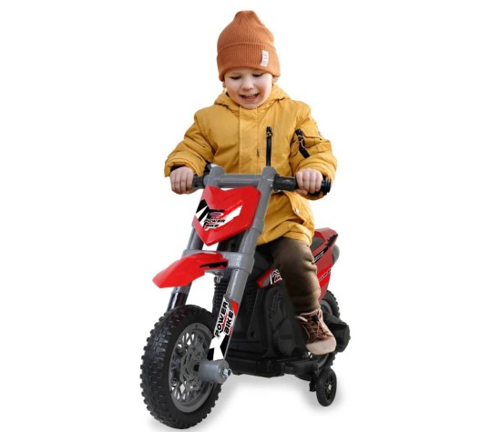 Moto Electrique Power Rouge 6V Ride-on