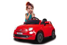 Voiture Electrique Fiat 500 Rouge 12V