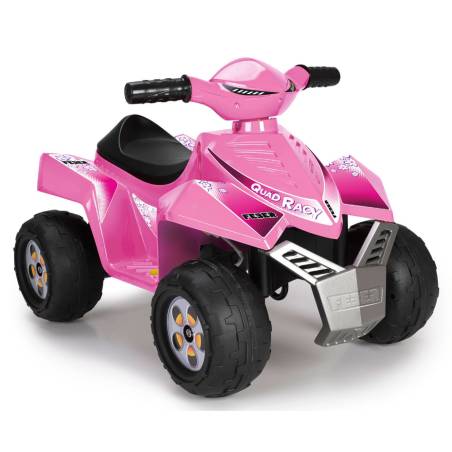 Quad Electrique Rose Racy 6V