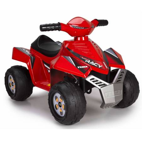 Quad Electrique Rouge Racy 6V