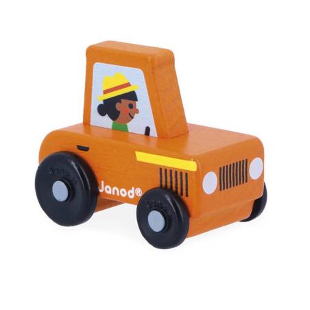 Tracteur Orange Cross Roads...