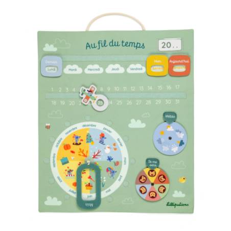 Calendrier Enfant En Tissu...