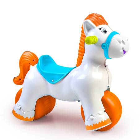 Poney à bascule 2 en 1