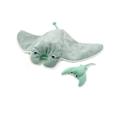 Peluche Raie Manta Maman et...