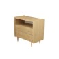 Commode 2 tiroirs et 1 niche My Love Commode 2 tiroirs et 1 niche My Love
