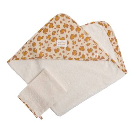 Cape de Bain avec Gant...