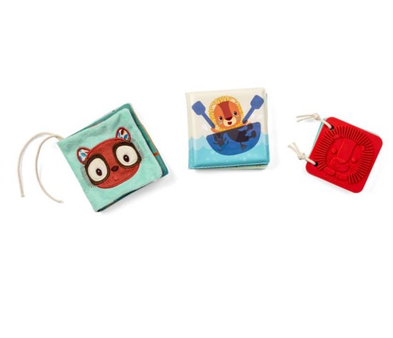 Set De Naissance- Trois Livres Sensoriel Jungle