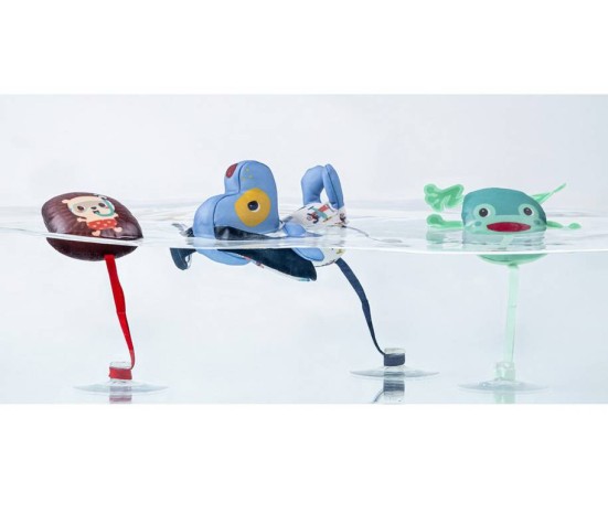 3 Personnages De Bain Ventouse Jules