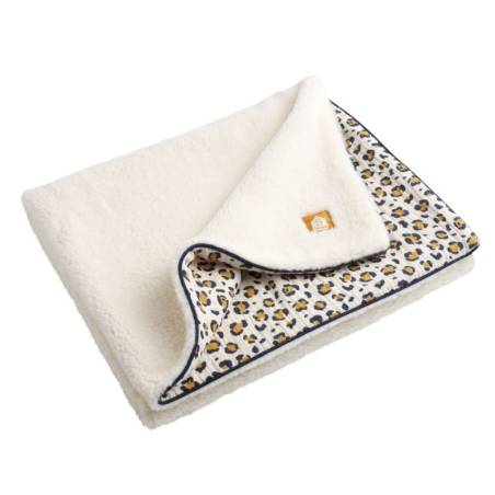 Couverture bébé léopard