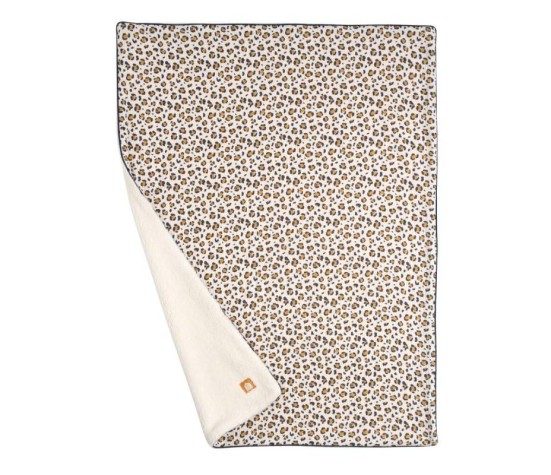 Couverture bébé léopard