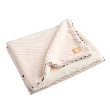 Couverture bébé léopard
