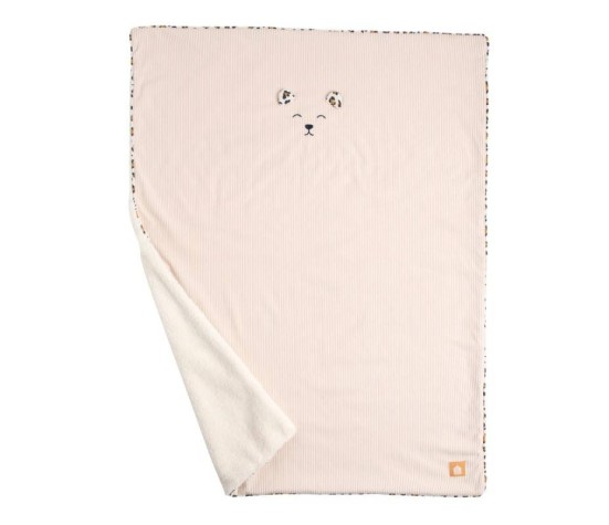 Couverture bébé léopard