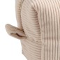 Trousse de toilette en velours côtelé Léopard Trousse de toilette en velours côtelé Léopard