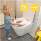 Réducteur de toilette confort avec poignées Réducteur de toilette confort avec poignées