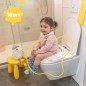 Réducteur de toilette confort avec poignées Réducteur de toilette confort avec poignées