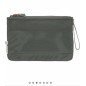 Pochette organiseur de change olive