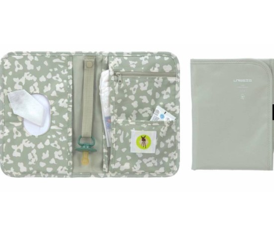 Pochette de change Leo, kaki clair