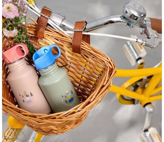 Gourde pour enfant inox 500 ml Sunny Explorer, rose