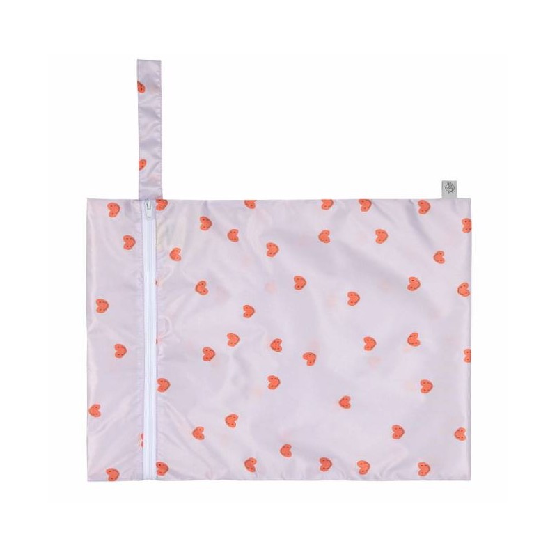 Lot de 2 sacs à couches lavables happy rascals coeur Lot de 2 sacs à couches lavables happy rascals coeur
