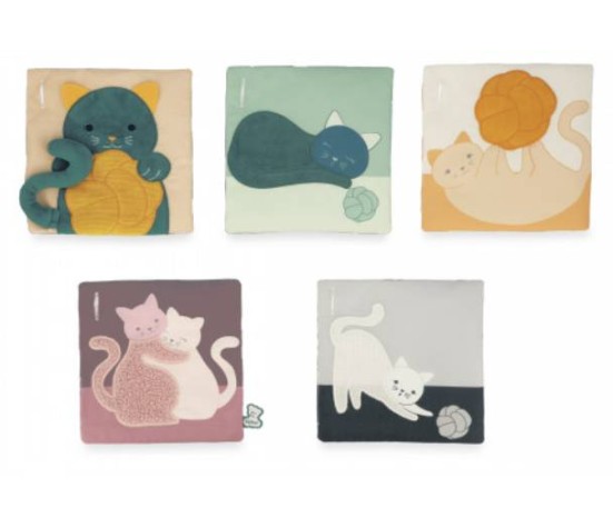 Cartes d'éveil sensoriel pour bébé