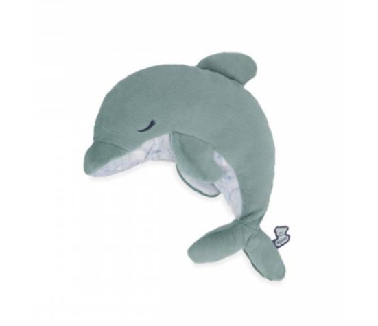 Peluche bouillotte chaud et froid Dauphin