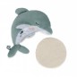 Peluche bouillotte chaud et froid Dauphin