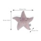 Peluche bouillotte chaud et froid étoile de mer Peluche bouillotte chaud et froid étoile de mer