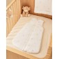 F&O Gigoteuse 50Cm Mousseline Brodee-Blanc F&O Gigoteuse 50Cm Mousseline Brodee-Blanc