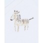 Ensemble De 2 Bodys Croises Manches Longues-Sweet Zebra 1M Ensemble De 2 Bodys Croises Manches Longues-Sweet Zebra 1M