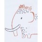 Ensemble De 2 Bodys Croises Manches Longues-Funny Mammouth 0M Ensemble De 2 Bodys Croises Manches Longues-Funny Mammouth 0M