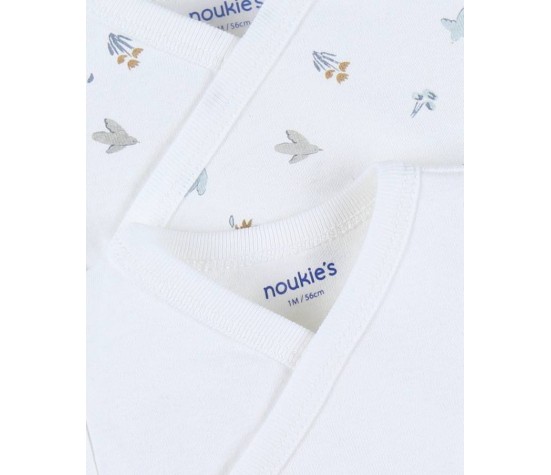 Ensemble De 2 Bodys Croises Manches Longues-Lovely Bird 0M