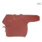 Brassière bébé en maille terracotta 0/1M Brassière bébé en maille terracotta 0/1M
