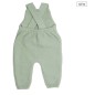 Salopette bébé en mail vert olive 1/3M Salopette bébé en mail vert olive 1/3M