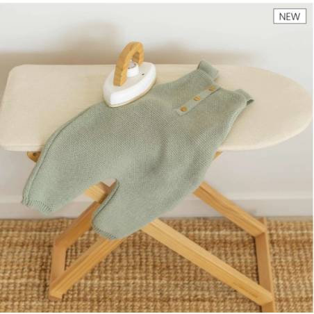 Salopette bébé en mail vert...