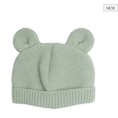 Bonnet à oreille en maille...