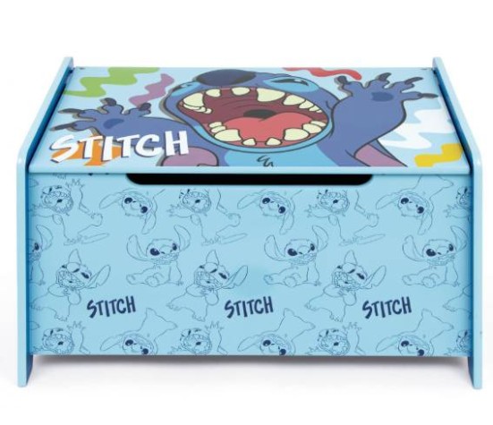 Coffre à jouet en bois Lilo & Stitch