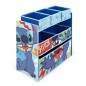 Organisateur en bois 6 paniers de rangement Lilo & Stitch