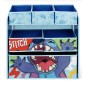 Organisateur en bois 6 paniers de rangement Lilo & Stitch