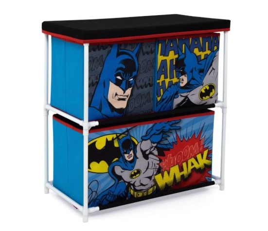 Étagère de rangement 3 tiroirs Batman