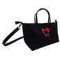 Sac Minnie en toile polyester 41x19,5x13,5cm Sac Minnie en toile polyester 41x19,5x13,5cm