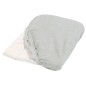 Lot de 2 Housses de Matelas à Langer Gris Clair