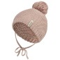 Bonnet A Pompon Classique Sable T47 Bonnet A Pompon Classique Sable T47