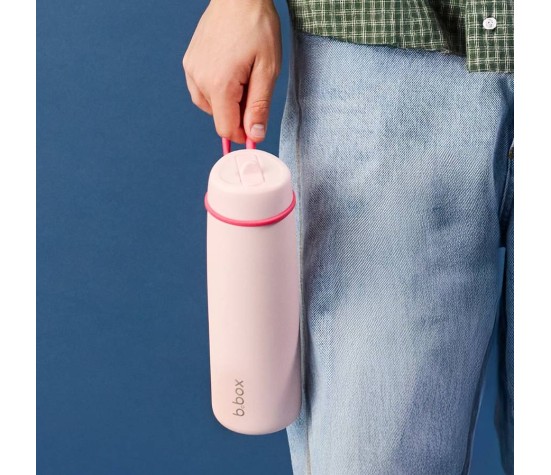 Bouteille isotherme 690 ml Flip Top - Rose