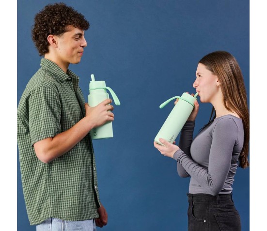 Bouteille isotherme 690 ml Flip Top - Menthe