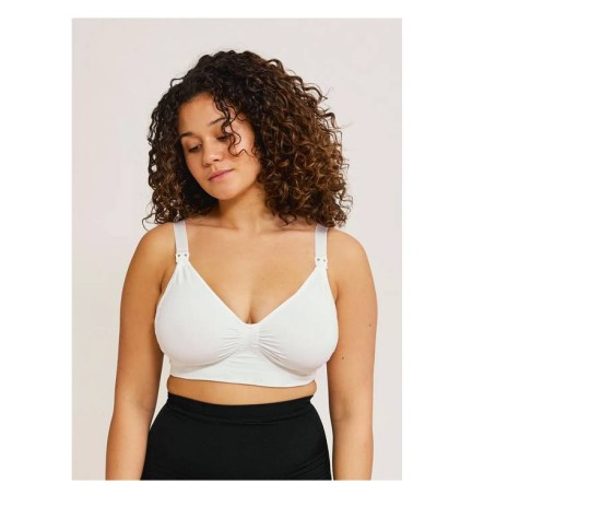 Soutien-Gorge D allaitement Et Grossesse-Gel Support Blanc Taille L